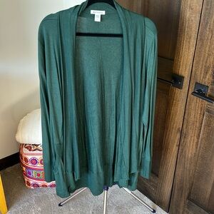 Athleta Pranayama Wrap, Forest Green, L